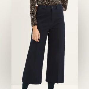Frank & Oak black Wide-Leg Pants